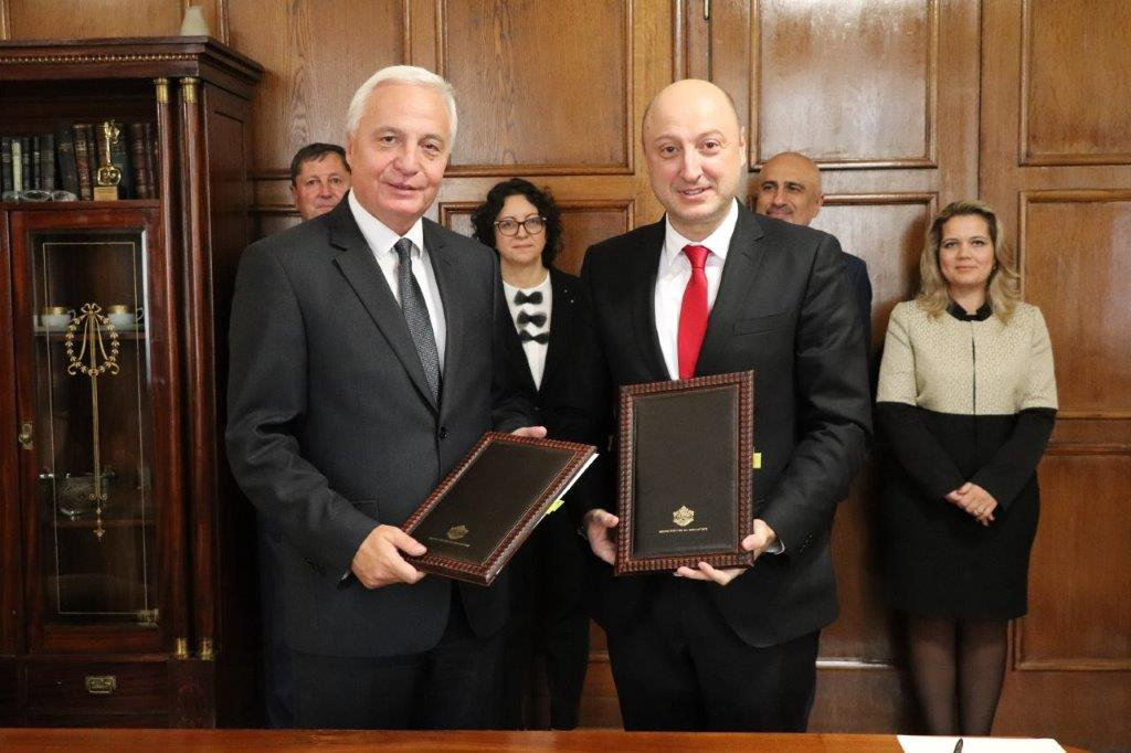 Подписване на споразумение между Сметната палата и Министерстовто на финансите