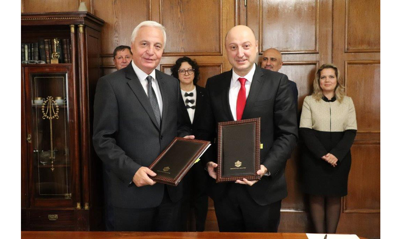 Подписване на споразумение между Сметната палата и Министерстовто на финансите