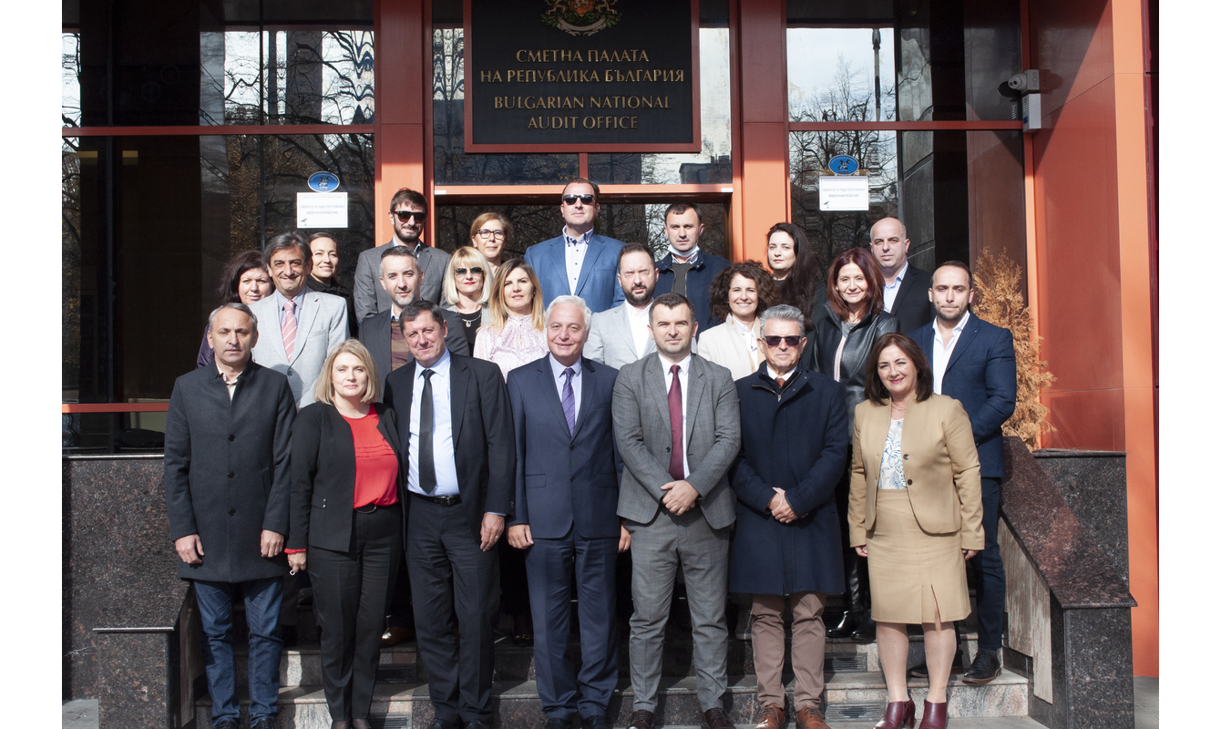 Галерия: Представители на ВОИ на Република Северна Македония посетиха с учебна цел българската Сметната палата от 8 до 12 ноември